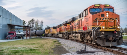 Wilmar, NC, 2 BNSF, 1 Union Pacific